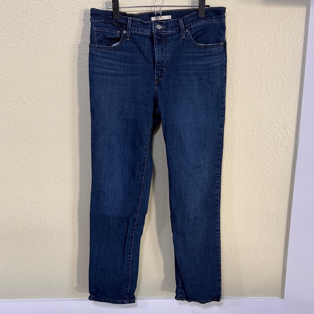 Dark Indigo Women's Straight Leg Jeans
